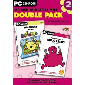 Mr Men & Little Miss Mr Funny & Mr Greedy Double Pack
