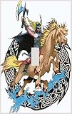 Viking Warrior Decorative Switchplate Cover