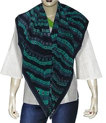 Silk Scarf Square Shape Women's Accessory 44 x 44 inches (sqsrf089)