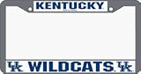 Kentucky Wildcats Chrome License Plate Frame
