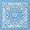 Light Blue Paisley