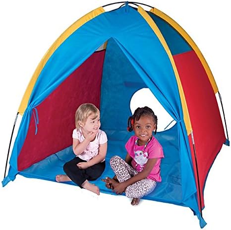 InTents Dome Tent - Red, Yellow & Blue