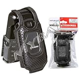 Black Body Gaurd Shell Screen and KeyPad Case Cover Protective + Belt Clip for Nokia 6085 6086