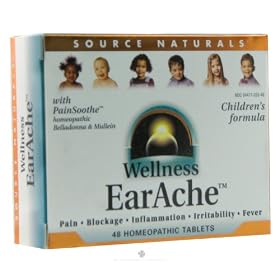 Wellness Ear-Ache 48 Tablets by Source Naturals
