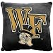 Wake Forest Demon Deacons Black 15'' Square 3D Plush Pillow