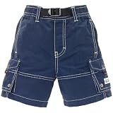 buckle nylon shorts