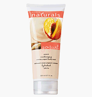 Avon NATURALS Peach Creamy Yogurt Body Wash