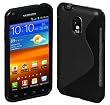 CIMO (TM) S-Line Soft Shell TPU Case for Samsung Galaxy S II, Sprint Epic 4G Touch - Black
