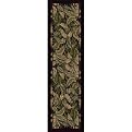 Jungle Fever Rug - Ebony/ Sage (2'1"x7'8" Runner)
