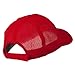 Air Mesh Polyester Cap - Red