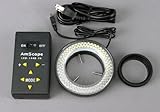 64 LED Lighting-Direction-Adjustable Microscope Ring Light with Adapter