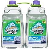 Scrubbing Bubbles Automatic Shower Cleaner Refill, Refreshing Spa, 34 Ounce Twin Pack