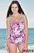 Jantzen® Geneva Floral Sarong Front Swimsuit - Plus Size Swimwear Plus Size Swimsuits
