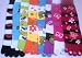 Lot Of 2 Pairs Winter Decal Fashion Toe socks