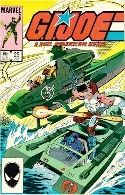  GI JOE #25 marvel comics 1984 1st first print g.i.