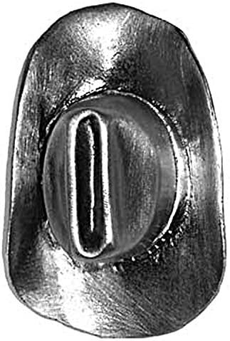Sierra Lifestyles SL-681262 Pewter Cowboy Hat Cab Knob by Sierra Lifestyles