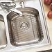 American Standard 7412.100.075 Culinaire Small Steel Bottom Sink Rack in Stainless Steel
