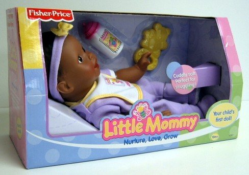 See image Little Mommy Doll - African American