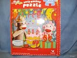 Sock Monkey Jigsaw Puzzle 48 Pieces