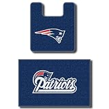 New England Patriots Two Piece Bath Rug Set