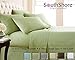 Southshore Fine Living, Inc. 21-Inch Extra Deep Pocket Queen Sheets, 6-Piece, Microfiber Sheet Set Queen Size, Oversized Flat, Deep Pocket Fitted, Sage Green Pillowcases, Sage Green Sheets