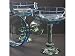 Wilton Armetale BelloVaso Azuro 7-Ounce Margarita Glass, Free-Blown Glass