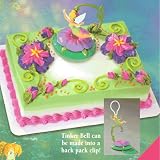 Tinkerbell Cakes - 1 Do It Yourself Tinkerbell Dangler Licensed Re-Usable Cake Topper