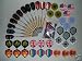 Sports : 12 Dartpfeile, 30 Dartflys und 100 bunte Dartspitzen
