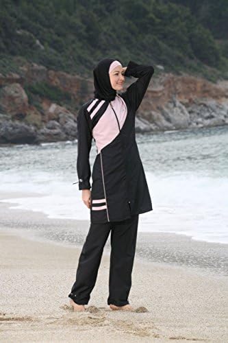 Taly Women's Full Cover Swimsuit Hijab Burqini Islamic Swimwear