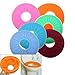 CrazyDeal Bathroom Warmer Washable Charming Nice Cloth Toilet Seat Cover Pads