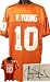 Vince Young Autographed/Hand Signed Texas Longhorns Nike Authentic Jersey w/ Rose Bowl Patch PSA/DNA