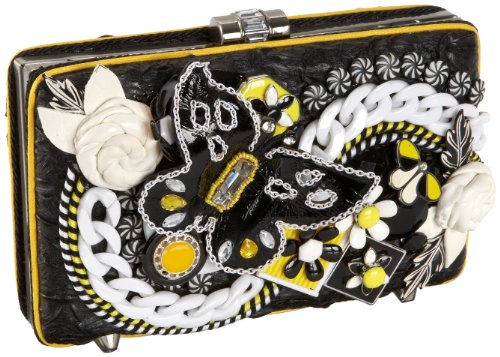 Mary Frances Accessories Go Go Girl Clutch,Multi,one size