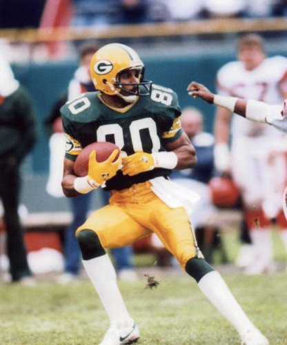 JAMES LOFTON GREEN BAY PACKERS 8X10 HIGH GLOSSY SPORTS ACTION PHOTO (O)