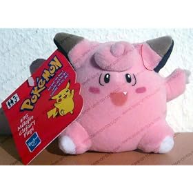 Pokemon soft toy beanie figure Clefairy