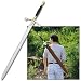 Sporting Goods : Scottish Claymore Sword w/ Leather Shoulder Sheath