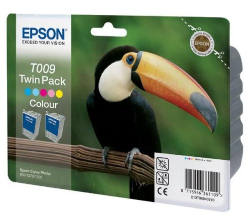 Epson T009 Twin Pack - print cartridge [Office Product]