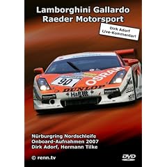 Lamborghini Gallardo, N�rburgring Nordschleife (Dirk Adorf / Raeder Motorsport)