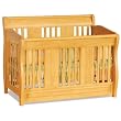 Natural Maple Atlantic Furniture Versailles 4-in-1 Convertible Wood Baby Crib