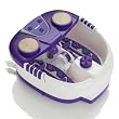Conair FB52 Cord Reel Massaging Jet Footbath, Purple and White