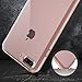 iPhone 7 Plus Case, LK [Air Hybrid] Ultra Slim Shockproof Crystal Clear Back Protective Case + TPU Bumper Cover for Apple iPhone 7 Plus (Rose Clear)