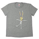 BUNNY BOY／バニーボーイ Ｔシャツ（グレー）（M） : 奈良美智の画像