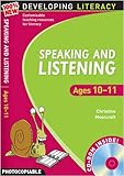 Speaking and listening. Ages 10-11