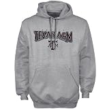 adidas Texas A&M Aggies Ash Book Smart Hoody Sweatshirt