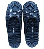 Yantec&reg; Spikes f&uuml;r Schuhe, schwarz (5 Krallen Spikes) Gr&ouml;&szlig;e M (ca.34-38) in verbesserter Qualit&auml;t - Yantec&reg;