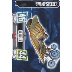 Topps Force Attax serie 2 Card 154 SWAMP SPEEDER (The Mercenaries) [Spielzeug]