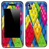 Blocks Design Decal Protective Skin Sticker for Samsung Instinct