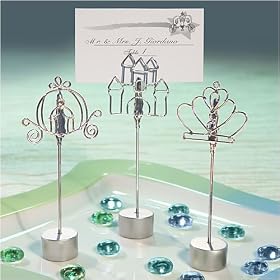 Cinderella-style Place Card Holder Favors (Set of 36) - Baby Shower Gifts & Wedding Favors