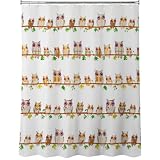 Allure Home Creations Hoot Shower Curtain