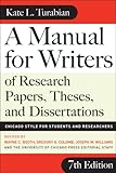 A Manual for Writers of Term Papers, Theses, and Dissertations