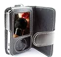 Philips GoGear SA3245 SA3225 - Premium Napa Leather case (BLACK)